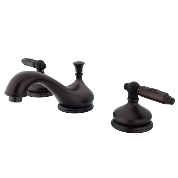 KS1165GL 8" Widespread Bathroom Faucet, Oil Rubbed Bronze